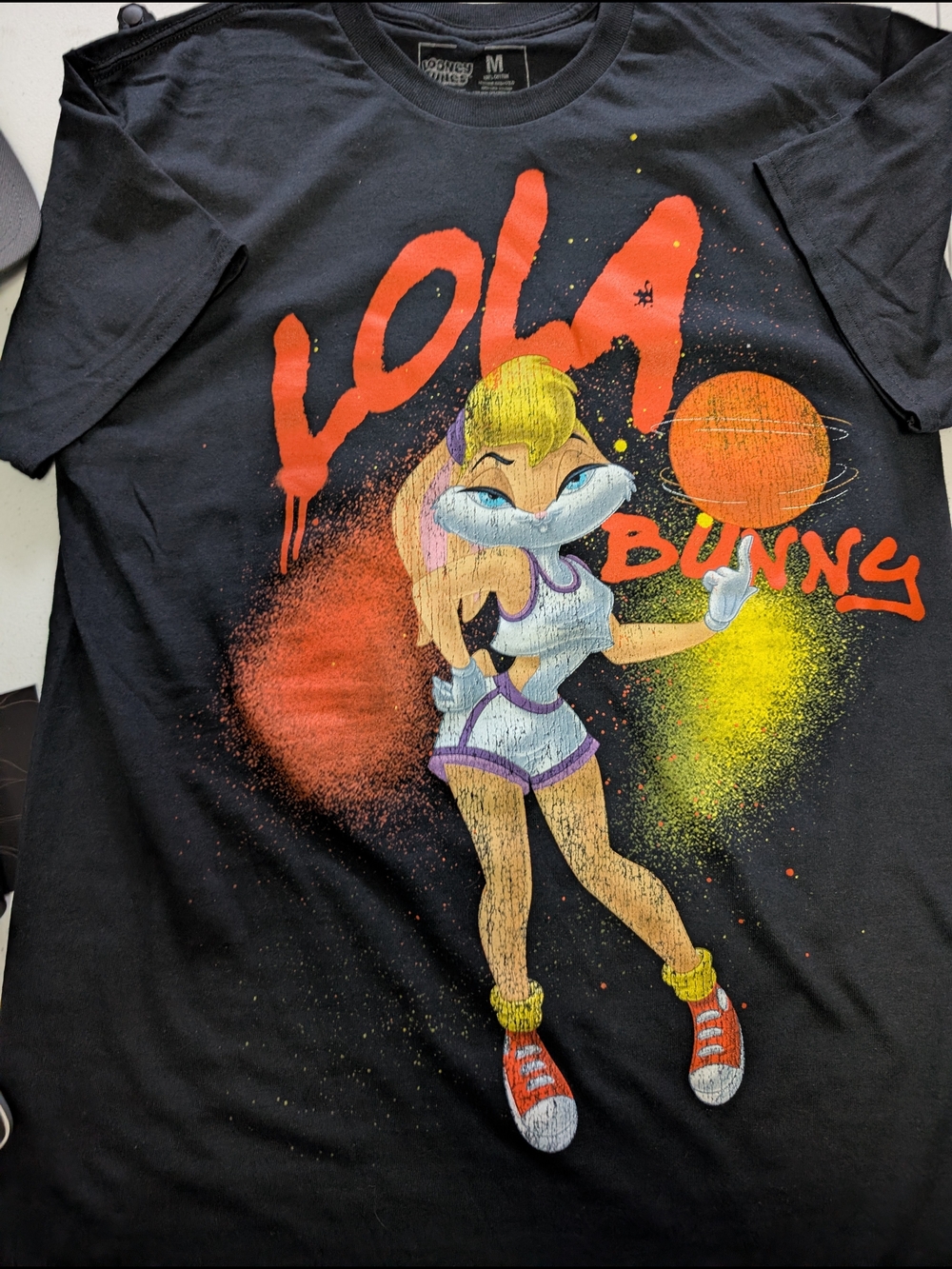 Lola Bunny Graphic Short Sleeve Tee - Black